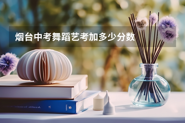 烟台中考舞蹈艺考加多少分数