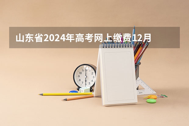 山东省2024年高考网上缴费12月1日-12月5日网上报名操作说明看这里！ 河南高考报名流程