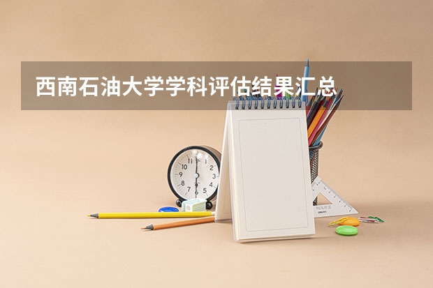 西南石油大学学科评估结果汇总
