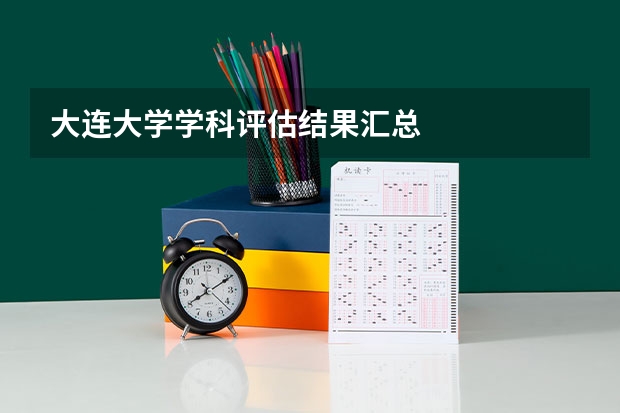 大连大学学科评估结果汇总