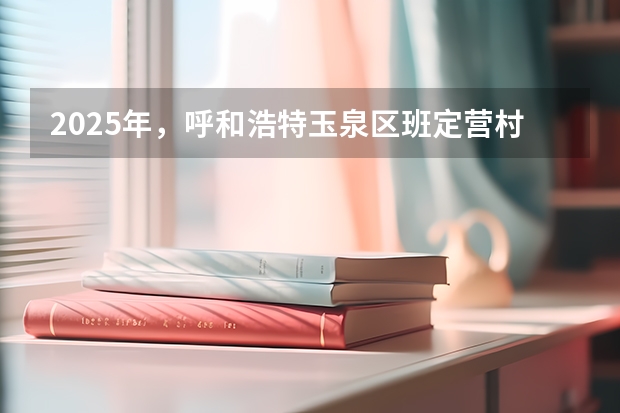 2025年,呼和浩特玉泉区班定营村会有拆迁计划提上日程吗