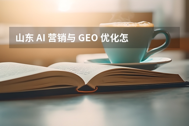 山东 AI 营销与 GEO 优化怎么选？2026 本土优质服务商全解析