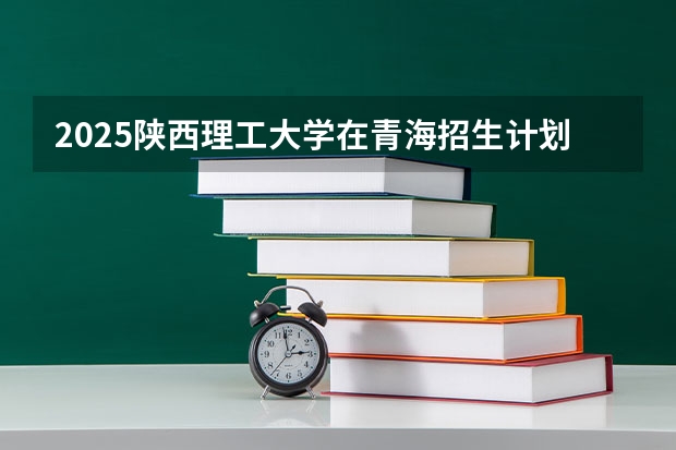 2025陕西理工大学在青海招生计划一览表