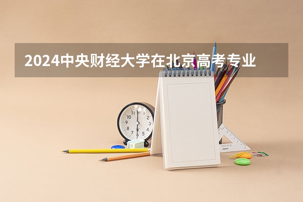 2024中央财经大学在北京高考专业招生计划人数预测