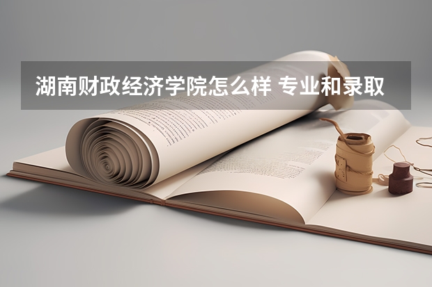 湖南财政经济学院怎么样 专业和录取分数线介绍
