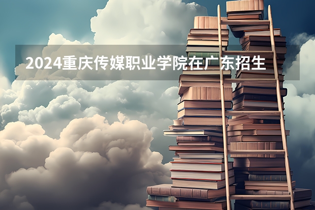 2024重庆传媒职业学院在广东招生计划表