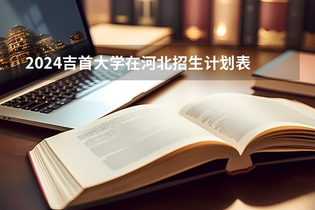 2024吉首大学在河北招生计划表