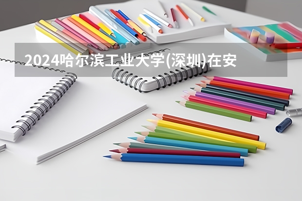 2024哈尔滨工业大学(深圳)在安徽招生计划表