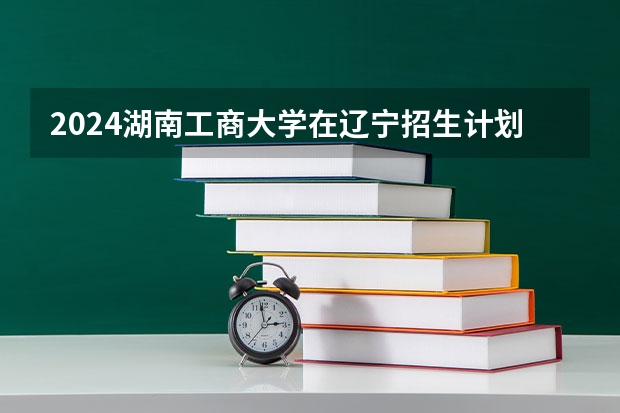 2024湖南工商大学在辽宁招生计划表