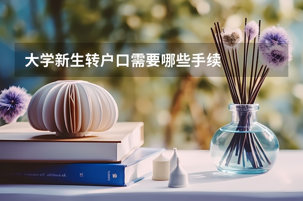 大学新生转户口需要哪些手续