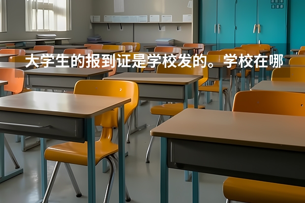 大学生的报到证是学校发的。学校在哪办的?经过哪些部门?办此证程序是什么?具体点