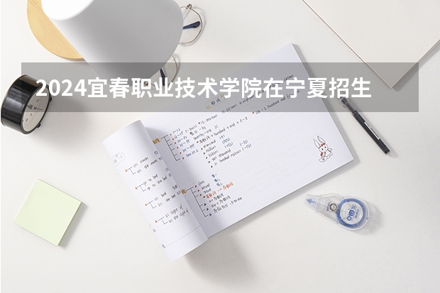 2024宜春职业技术学院在宁夏招生计划表