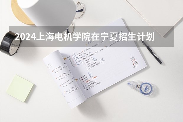 2024上海电机学院在宁夏招生计划表