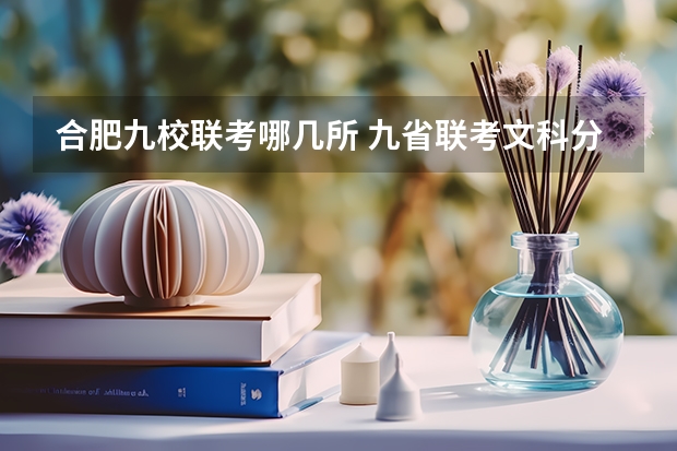 合肥九校联考哪几所 九省联考文科分数线