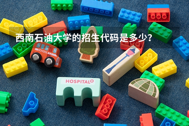 西南石油大学的招生代码是多少？