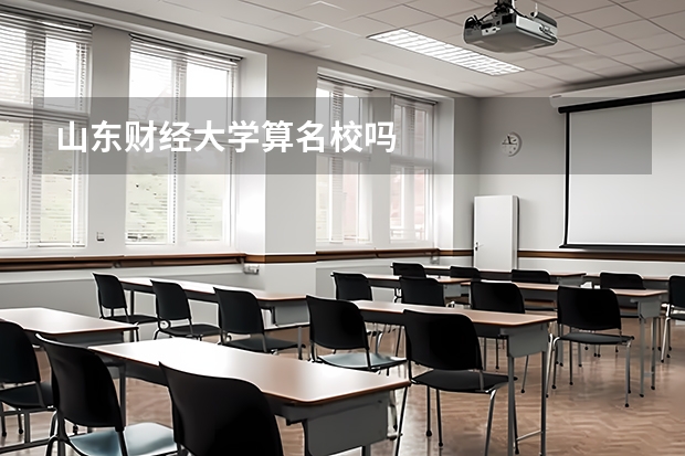 山东财经大学算名校吗