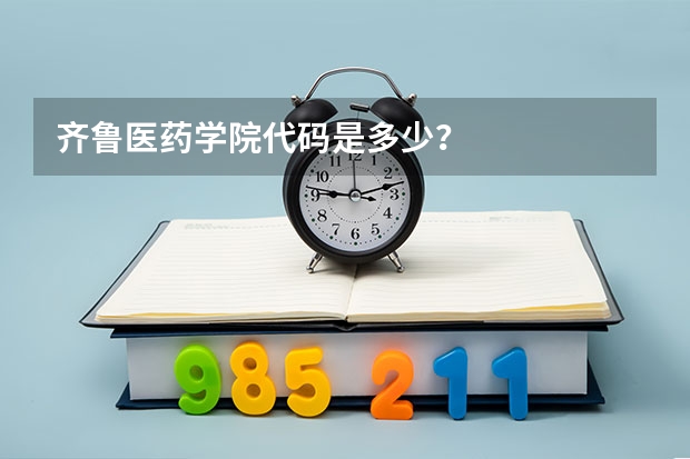 齐鲁医药学院代码是多少？