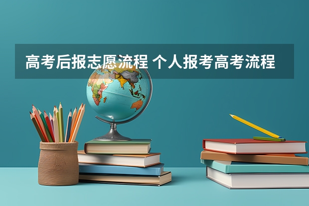 高考后报志愿流程 个人报考高考流程