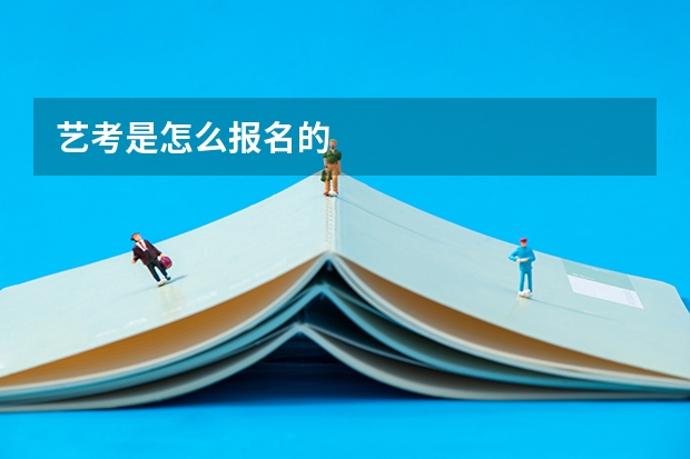 艺考是怎么报名的