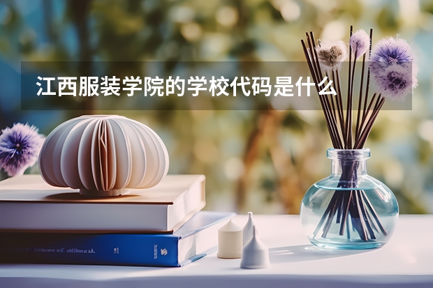 江西服装学院的学校代码是什么