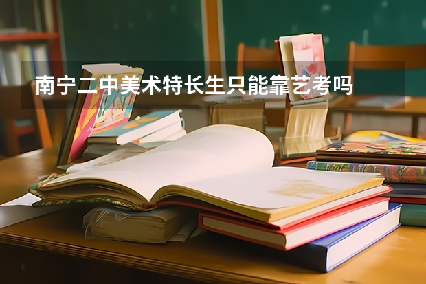 南宁二中美术特长生只能靠艺考吗