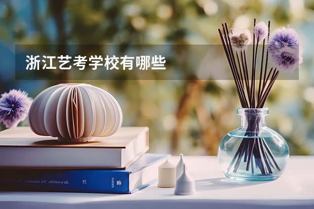 浙江艺考学校有哪些