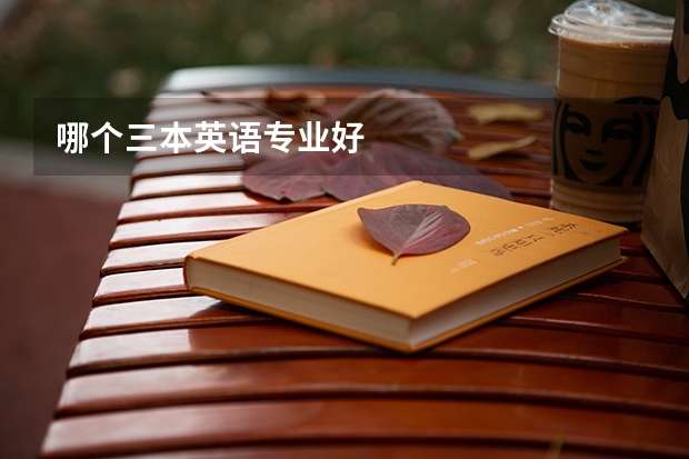 哪个三本英语专业好