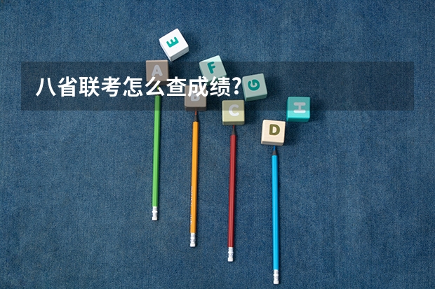 八省联考怎么查成绩?