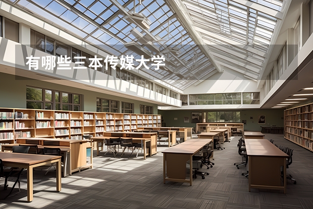 有哪些三本传媒大学