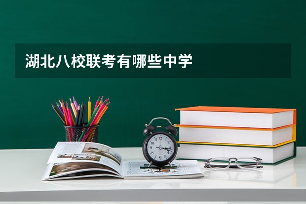 湖北八校联考有哪些中学