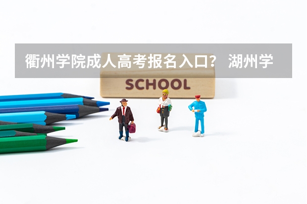 衢州学院成人高考报名入口? 湖州学院成人高考报名入口?