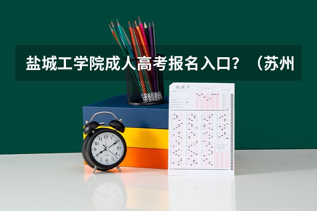盐城工学院成人高考报名入口？（苏州大学成人高考报名入口？）
